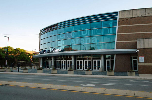 Credit Union One Arena building